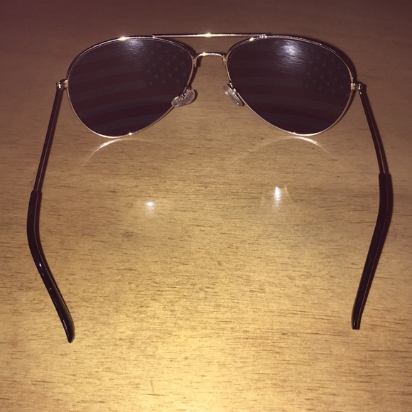 Womens Patriotic American flag 🇺🇸 Aviator sunglasses 🕶 4th Of July Labor Day - Picture 5 of 5